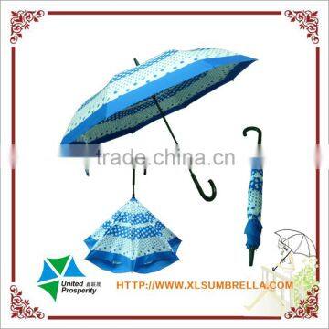 Hot selling double layer inverted umbrella