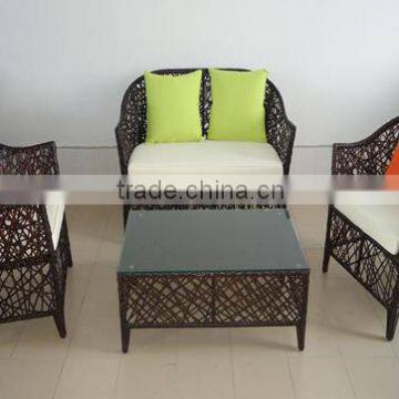 Best Selling Synthetic Rattan Furniture Cheap Import Pati Terrace Sofa Set Outdoor Product