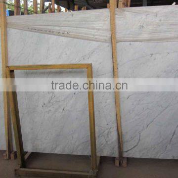 white carrera marble slabs tiles