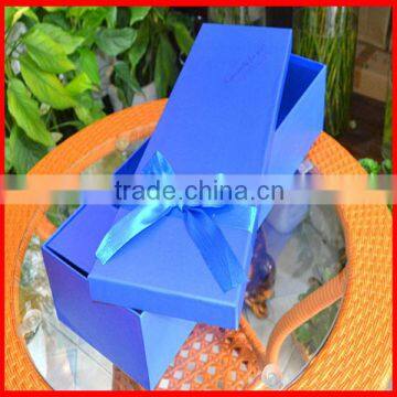 Luxury Blue Fancy High Quality Wedding Gift Flower Box Wholesale photo-1