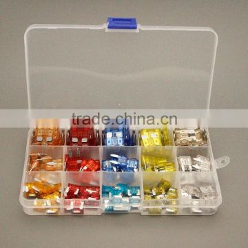 150x Assorted Auto Car Standard Blade Fuse 2A 3A 5A 7.5A 10A 15A 20A 25A 30A 35A