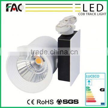 10w/20w/30w Beautiful COB Top Reliable Performance dimmable high cri 90 led track lighting