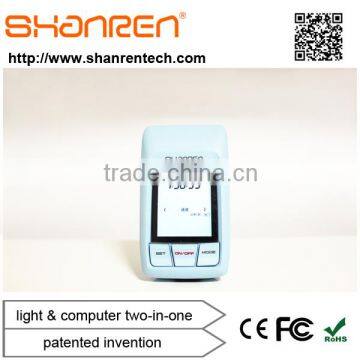 2015 new product shanren Raptor cycle 300 LM LED light bicycle accessory with smart bike computer
