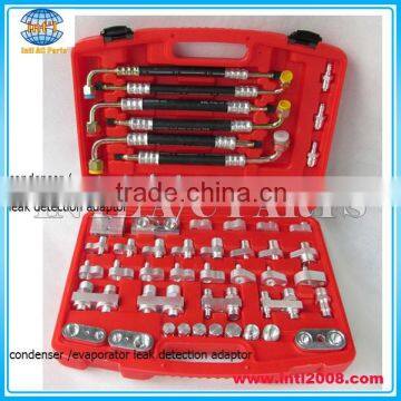 Automotive Air Conditioning Leak tools /Leak detection fitting/condenser/ evaporator leak detection manifold unit tools