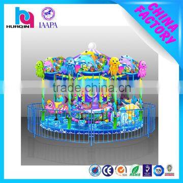 china direct factory hot sale 6 seats luxury carousel