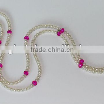 new design pearl necklace with stereo sound quality