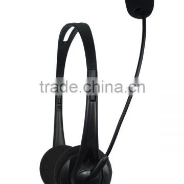 High quality OEM gamer headphone mini headphone for computer 3.0mm cable