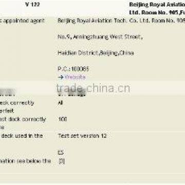ECB certificate of Banknote Counter N500+value