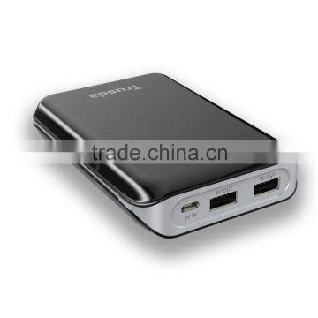 TRUSDA Hot Selling Travel Gift High Capacity Li-ion Battery Power Bank 15600mAh With 2 USB Ports Mobile Charger photo-2