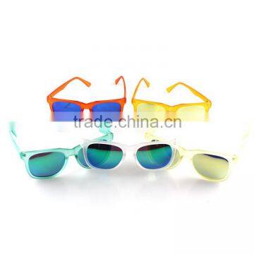 Latest Multicolors Frames OEM Custom logo purple yellow green Sunglasses