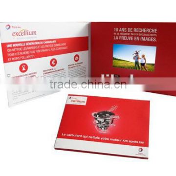 4.3 ''Tft Lcd Greeting Cards,video business brochure /video book .video catalogue