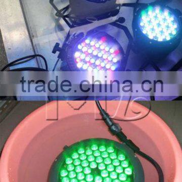 stage led par can waterproof rgbw 54pcs led par light