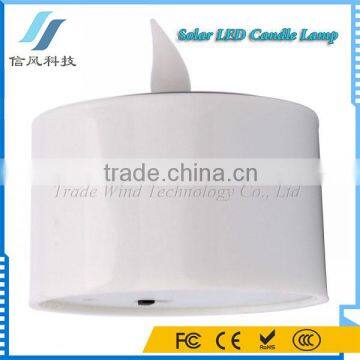 Solar LED Candle Light Flameless Tea Candle With Cup photo-3