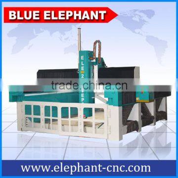 Big size EPS Styrofoam cnc router machine , cnc foam cutter , with YASKAWA servo motor