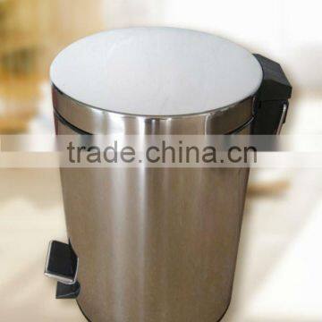 popular stainless steel home dust bin