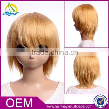 Top quality factory Guangzhou factory cosplay for DuRaRaRa!! Heiwajima Shizuo bald head wig