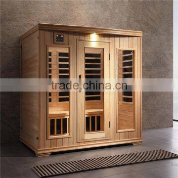 3-4 person traditional hemlock sauna steam room for sale