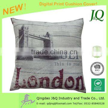 Digital Print London Bridge Cushion Covers