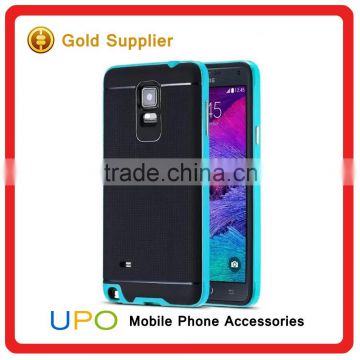 [UPO] Wholesale Hybrid Shockproof Hard Plastic Bumper PC TPU Case for Samsung Galaxy Note 4, Cell Phone Accessories