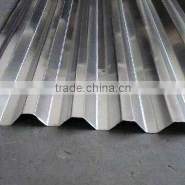 Corrugated aluminium sheet