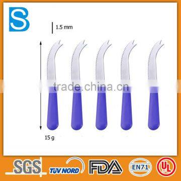 Customize color and logo cheap cheese knife