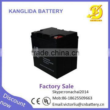 High performance 12v 24ah sealed vrla battery power accumulator