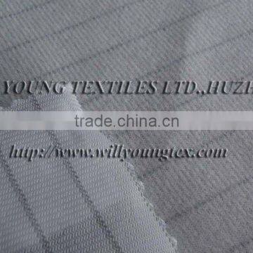 Anti-static tricot brush fabric