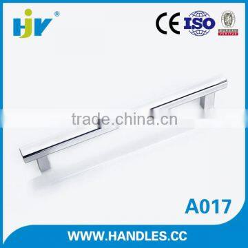 Shenzhen manufacturer popular chrome aluminium T bar cabinet pulls