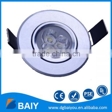 3W LED Ceiling Head Light with Light Switch