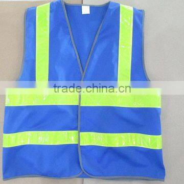 Best quality of construction work clothes safety vest reflective with pockets