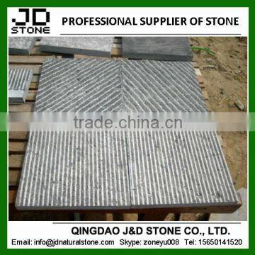 China limestone paver/ chiseled bluestone tile for paving