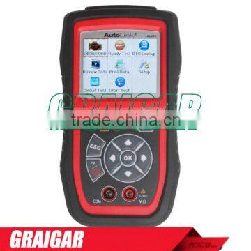 2015 New Arrival Auto MultiMeter AVOMeter Scanner Color Screen OBDII Diagnostic Engine Code Scanner Autel Autolink AL439