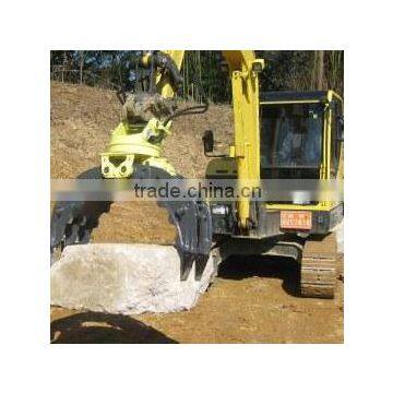 hitachi zx280 Excavator Hydraulic Rotating Grapple Stone Grapple