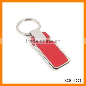 Custom Keychain Ring PU or Leather KC01-1003