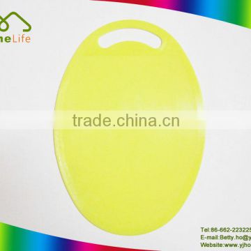 Beautiful shaped plastic cutting board colorful plastic cutting board