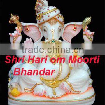 Marble Ganpati Statue for home Decoration