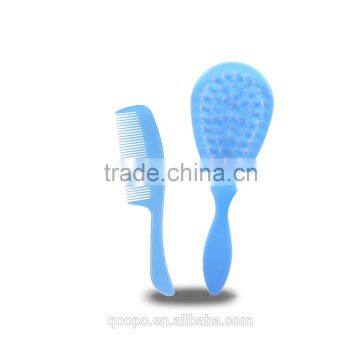 Jinhua Factory Bpa Free Plastic For Kids Baby Hair Comb And Brush Set photo-2