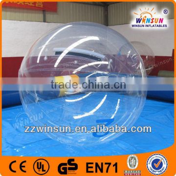 EN71 D=2m water absorbing polymer balls with Germany Tizip zipper