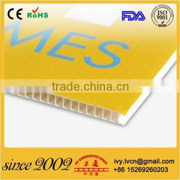 High Quality Corrugated Plastic Sign Board, Coroplast Sign Board