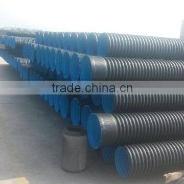 DN500 SN8 Water sewage corrugated PE pipe