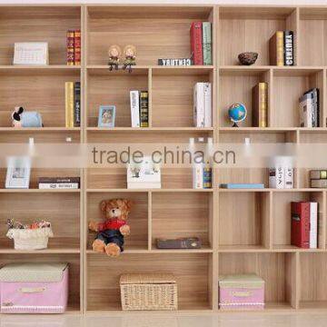 Composability simple modern wooden bookcase bookshelf