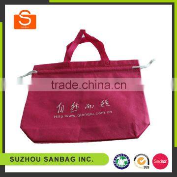 onling shopping wholesale simple drawstring bag promotional