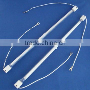 quartz tube heating element and electric heating element