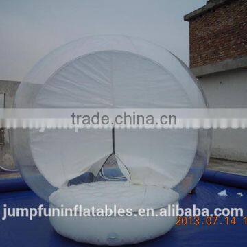 Inflatable PVC Globe Balloon/Clear Inflatable Bubble Globe/Snow Balloon for trade show