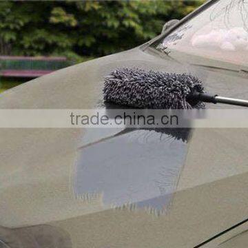 Long Extendable Handle Exterior Or Interior Use Microfiber Multipurpose Duster Car Wash Brush photo-5
