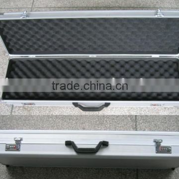 silver color Aluminum RIFLE case