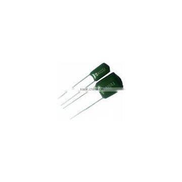 Dacron polyester capacitors