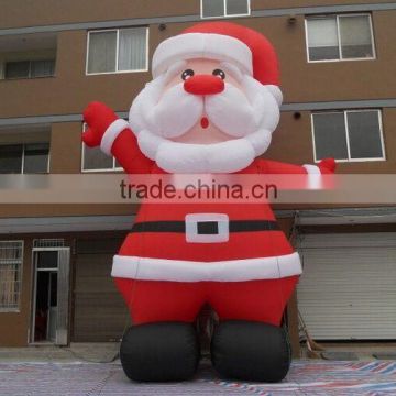 Outdoor Instock giant inflatable Santa Claus/Inflatable Christmas decoration