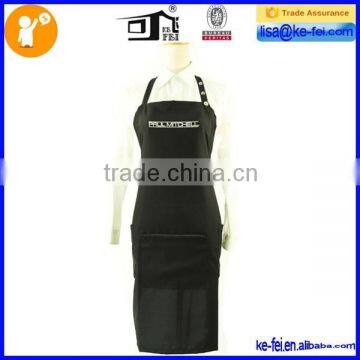 Waterproof Polyester Black Zipper Pocket Apron photo-2
