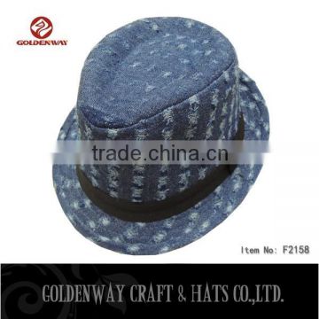 2015 new designs cheap Denim children's hats